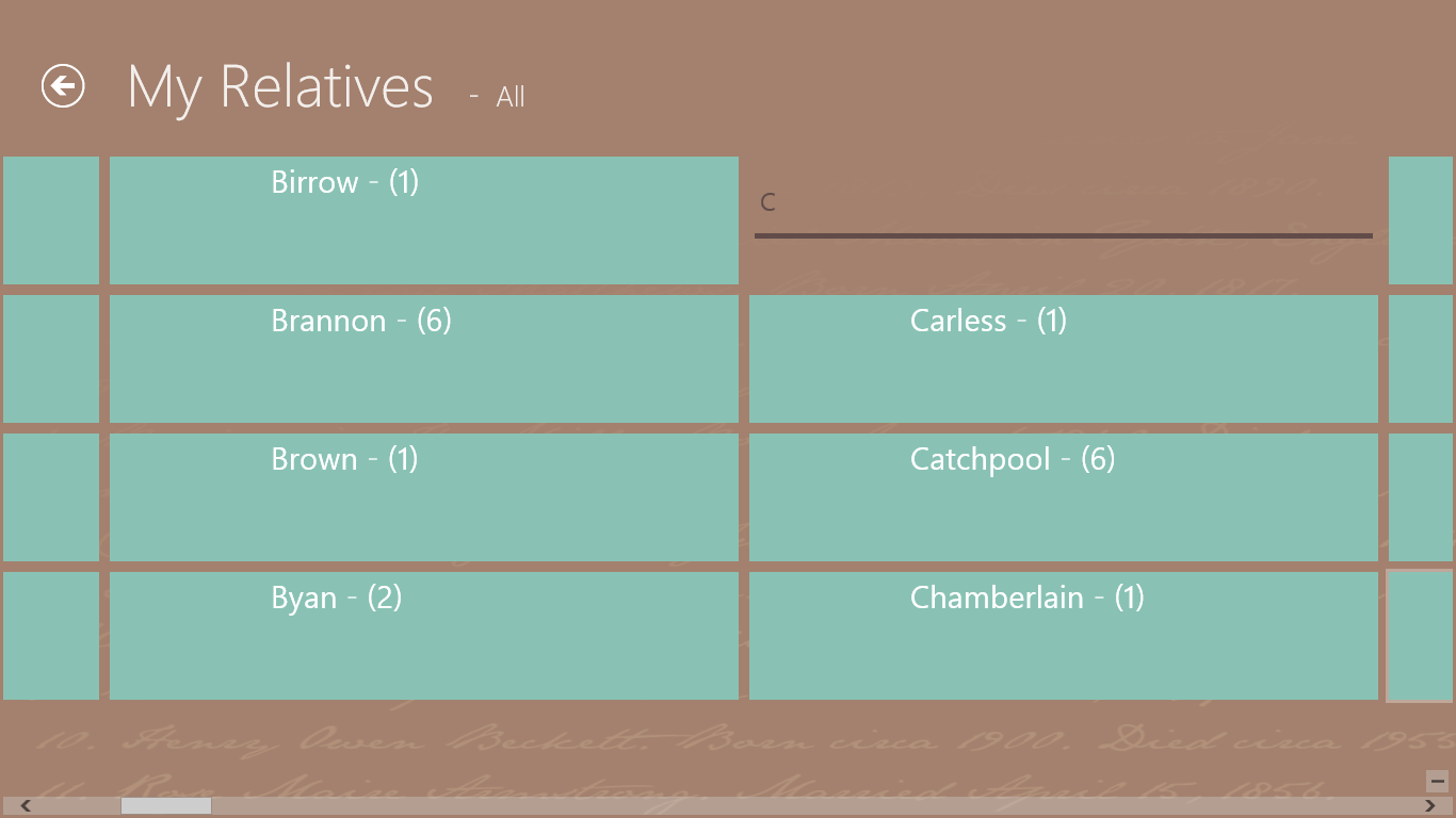 View Relatives